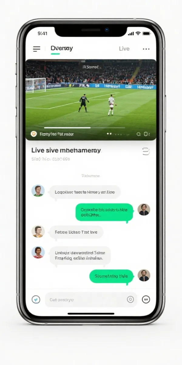 手机免费看球APP界面