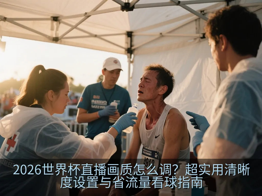 客厅大屏幕电视播放足球比赛直播画面